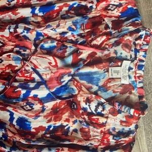 Elastic rainbow colored personalized top